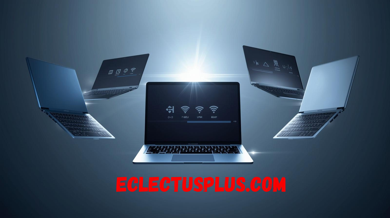 Best budget laptops 2026 featured on a modern office desk with workspace accessories.