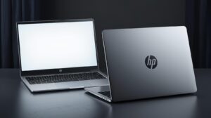 Fanless HP EliteBook Ultra G2 2026 model with graphene thermal conductors and 0dB noise profile for quiet workspaces.