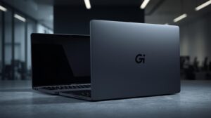 LG Gram 17 2026 model featuring Aerominum heat-sink shell and a large 17-inch silent display for data auditing.