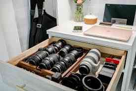 Storing camera equipment 