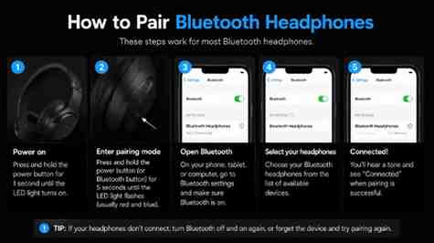How to Pair Bluetooth Headphones