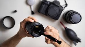 how to clean camera lens 